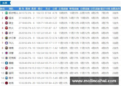 2017-2018赛季NBA球队战绩最新排名 - 副本 (2)
